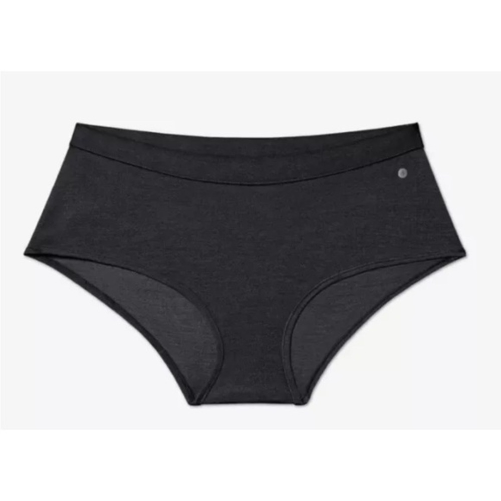 Allbirds Womens Shortie Trino Underwear Boyshort Merino Wool Raincloud Size 3X